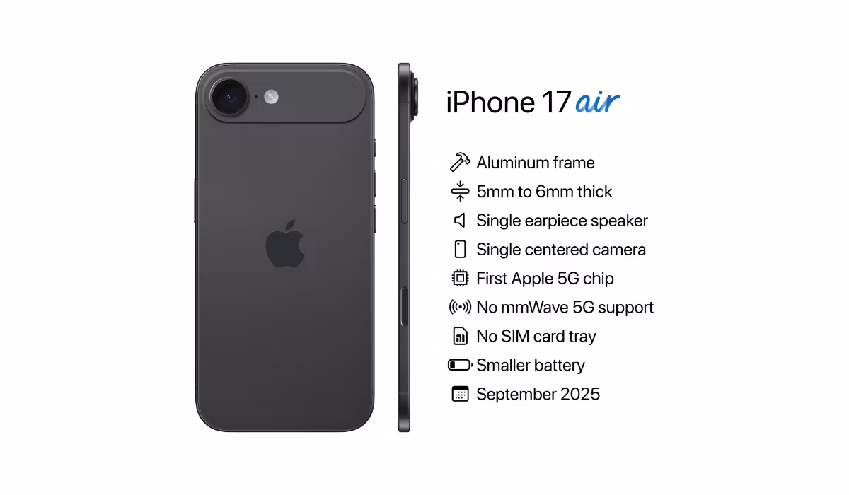 iPhone 17 Air - Vista 2