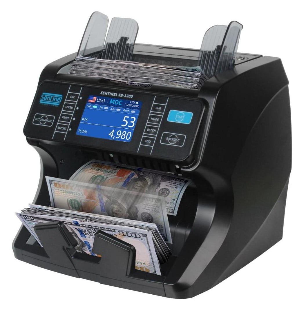 CLASIFICADORA DE BILLETES DIGITAL 450Q - Vista 2