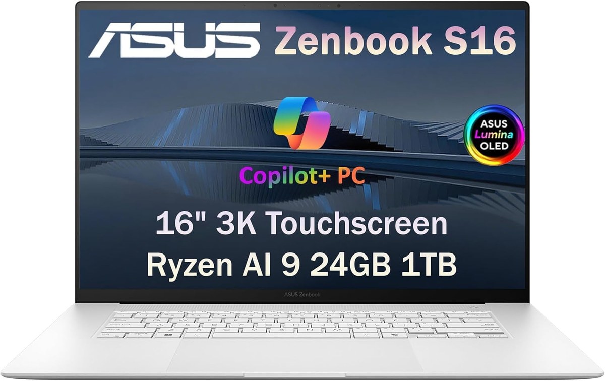 ASUS ZENBOOK 16 RYZEN AI 9 365 OLED - Vista 2
